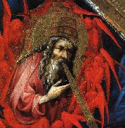BROEDERLAM, Melchior The Annunciation (detail) df2g Spain oil painting artist